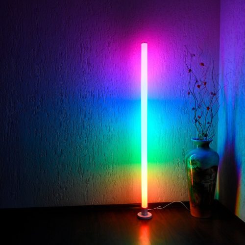VIDEX TF20 LED állólámpa RGB 10W fekete 150cm