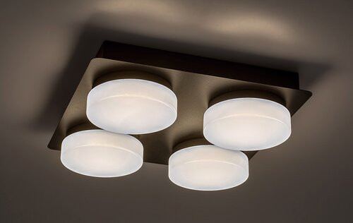 Attichus, beltéri mennyezeti LED21W, D28cm