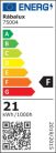 Attichus, beltéri mennyezeti LED21W, D28cm