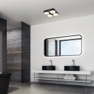 Attichus, beltéri mennyezeti LED21W, D28cm