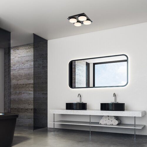 Attichus, beltéri mennyezeti LED21W, D28cm