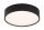 Larcia, beltéri mennyezeti LED18W, D28cm, fekete