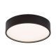Larcia, beltéri mennyezeti LED18W, D28cm, fekete