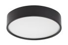 Larcia, beltéri mennyezeti LED18W, D28cm, fekete