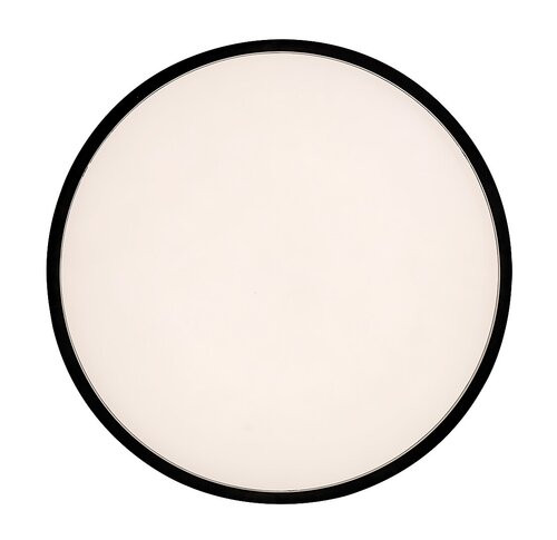 Larcia, beltéri mennyezeti LED18W, D28cm, fekete
