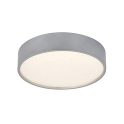 Larcia, beltéri mennyezeti LED18W, D28cm, ezüst