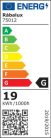 Larcia, beltéri mennyezeti LED19W, fehér, szenz.