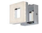 Blas, beltéri fali, LED5W, 9x9cm, króm