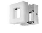 Blas, beltéri fali, LED5W, 9x9cm, króm