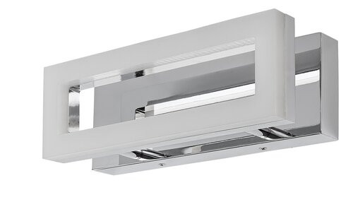 Blas, beltéri fali, LED15W, 27x9cm, króm