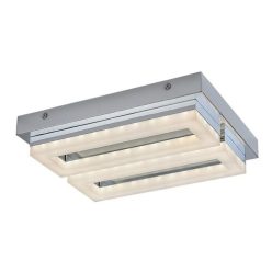 Blas, beltéri mennyezeti LED24W, 30x23cm, króm