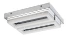Blas, beltéri mennyezeti LED24W, 30x23cm, króm
