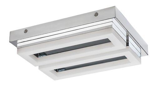 Blas, beltéri mennyezeti LED24W, 30x23cm, króm