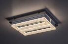 Blas, beltéri mennyezeti LED24W, 30x23cm, króm