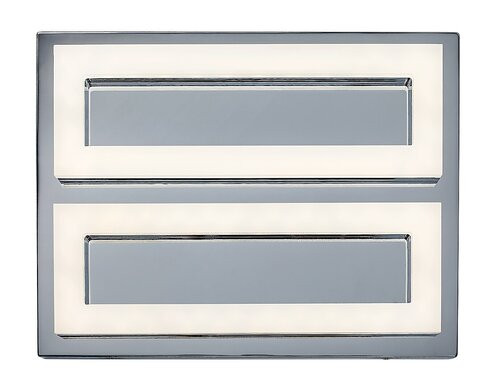 Blas, beltéri mennyezeti LED24W, 30x23cm, króm