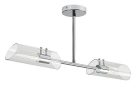 Teodoro, beltéri mennyezeti E14 2xMAX12W, króm