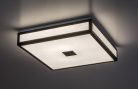 Zoya, beltéri mennyezeti LED18W, 30x30cm, fekete
