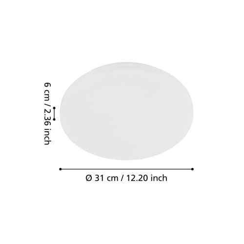 POGLIOLA Fali-mennyezeti lámpa