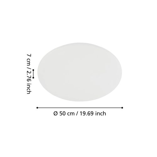 POGLIOLA Fali-mennyezeti lámpa