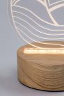 Akali, beltéri asztali, LED2W, H20,5cm, hajó