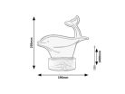 Akali, beltéri asztali, LED2W,H20,5cm,delfin