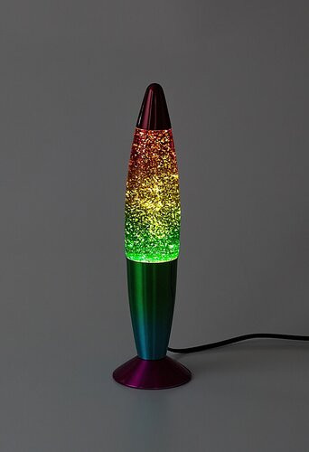 Glitter Rainbow2 Dekor lámpa