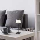 Taena, beltéri asztali, LED4W, H38cm, fekete