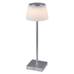 Taena, beltéri asztali, LED4W, H38cm, ezüst