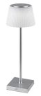 Taena, beltéri asztali, LED4W, H38cm, ezüst