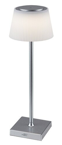 Taena, beltéri asztali, LED4W, H38cm, ezüst