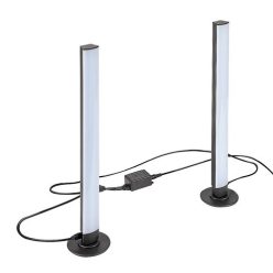 Paco, beltéri álló, LED5W, H38cm, fekete,RGB