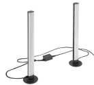 Paco, beltéri álló, LED5W, H38cm, fekete,RGB
