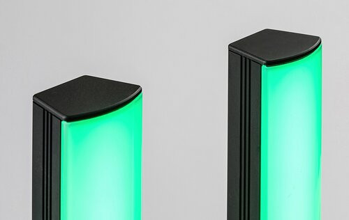 Paco, beltéri álló, LED5W, H38cm, fekete,RGB