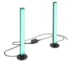 Paco, beltéri álló, LED5W, H38cm, fekete,RGB