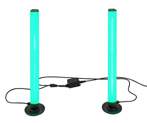 Paco, beltéri álló, LED5W, H38cm, fekete,RGB