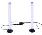 Paco, beltéri álló, LED5W, H38cm, fekete,RGB