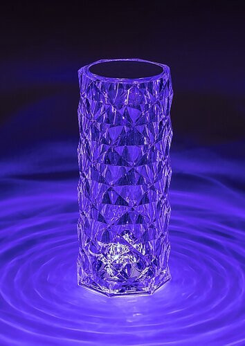 Siggy, beltéri asztali, LED1,5W, H21cm, RGB
