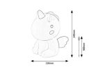 Unicoo, beltéri dekor, LED0,45W, H14cm