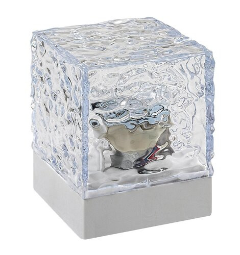 Cubiko, beltéri asztali dekor, LED1W, H9,5cm