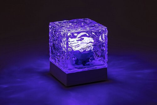 Cubiko, beltéri asztali dekor, LED1W, H9,5cm