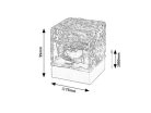 Cubiko, beltéri asztali dekor, LED1W, H9,5cm