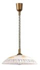 Etrusco függ D40 E27 60W rolly bronz