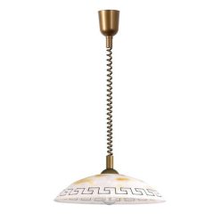 Etrusco függ D40 E27 60W rolly bronz