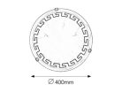 Etrusco menny D40,E27 2x60W bronz köröm