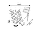 Bobus,outd.solar, LED0,06W, L380cm