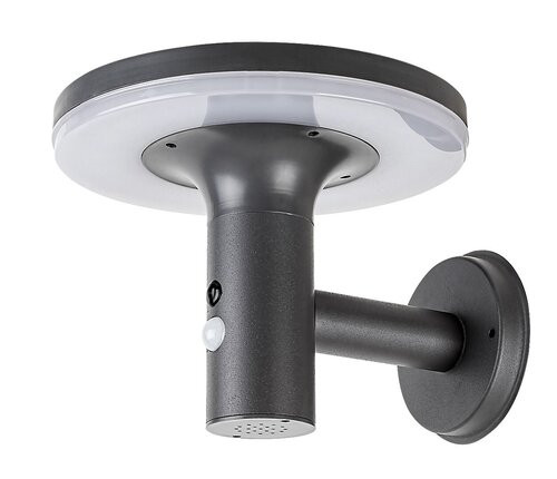 Alaska,outd.solar, wall, LED10W, H16,5cm
