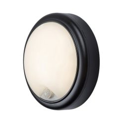 Hitura,kül.fali, LED15W, D18cm, fekete
