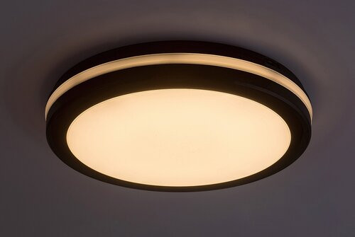 Indre,kül. mennyezeti LED28W, D30cm, fekete