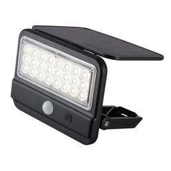 Flaxton,outd.solar wall, LED7W, black