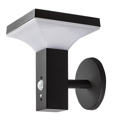 Geleen,outd.solar wall, LED4W, H18cm